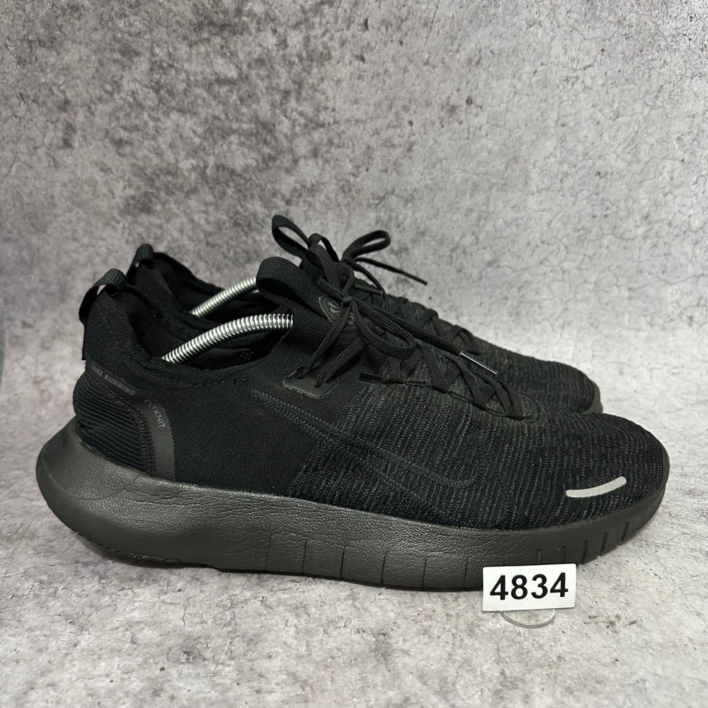 Nike Free RN Next Nature Mens 13 Black Anthracite FB1276-001 Flyknit Running